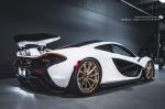 McLaren P1 on Golden PUR Wheels 2015 года